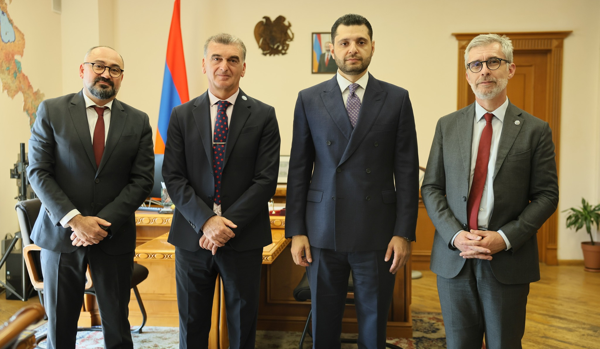 Համբարձում Մաթևոսյանը Օլիվեր Ավրամոսկու և Բորիս Էրգի հետ հանդիպմանն անդրադարձել է COP 17-ի կազմակերպչական հարցերին