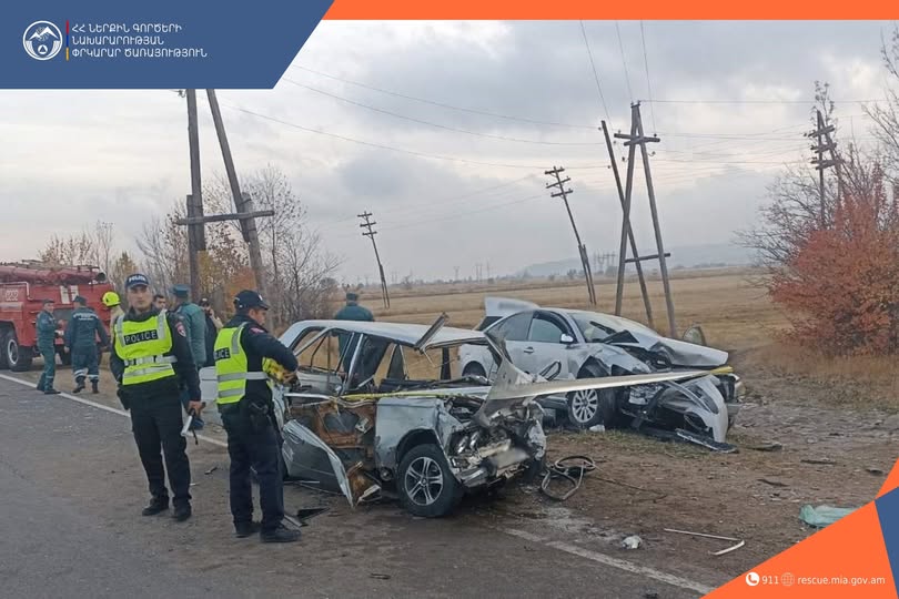 ՃՏՊ Ապարան-Քուչակ ավտոճանապարհին. կան տուժածներ