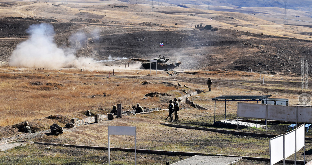Նոյեմբերի 24-25-ին անցկացվել է հայ-ռուսական համատեղ զորավարժություն