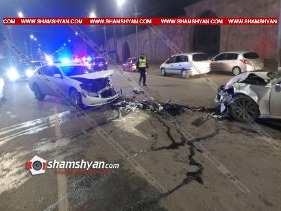 Խոշոր ավտովթար Երևանում. բախվել են Lexus-ը, Infiniti-ն ու Opel-ը. կան վիրավորներ