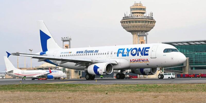 FLYONE ARMENIA-ն առաջարկում է ավիատոմսեր՝ սկսած 19 եվրոյին համարժեք ՀՀ դրամից