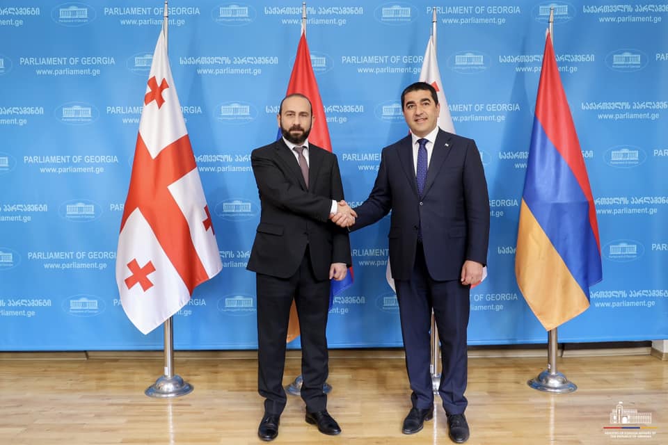 Միրզոյանը Վրաստանի խորհրդարանի նախագահին ներկայացրել է Հայաստանի և Ադրբեջանի միջև հարաբերությունների կարգավորման գործընթացում զարգացումները