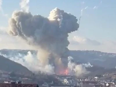В Сербии произошел взрыв на заводе по производству взрывчатки, есть погибшие