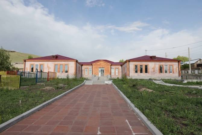 Շիրակի մարզի Ջրառատ բնակավայրի մանկապարտեզի շինարարական աշխատանքներն ավարտվել են