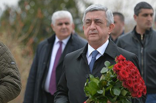 Սերժ Սարգսյանն այցելել է Եռաբլուր