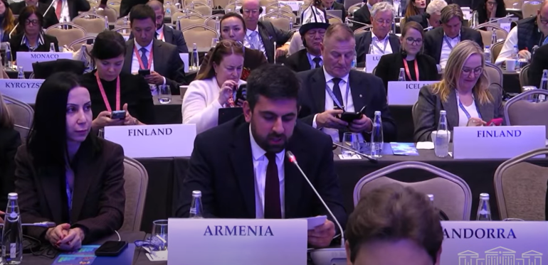 Հայաստանի խորհրդարանական պատվիրակությունը մասնակցել է Ստամբուլում կայացած ԵԱՀԿ խորհրդարանական վեհաժողովի աշնանային 23-րդ նստաշրջանի աշխատանքներին (տեսանյութ)