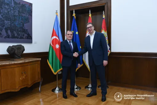 Բայրամովը Սերբիայի նախագահին տեղեկացրել է տարածաշրջանում խաղաղության հաստատման ջանքերի մասին