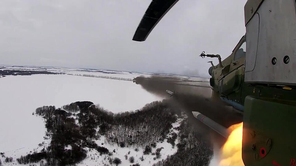 ՌԴ ՊՆ-ն հրապարակել է Ուկրաինայում «Ալիգատոր» ուղղաթիռների կիրառմամբ զրահատեխնիկայի եւ մեքենաների շարասյան ոչնչացման կադրերը (տեսանյութ)