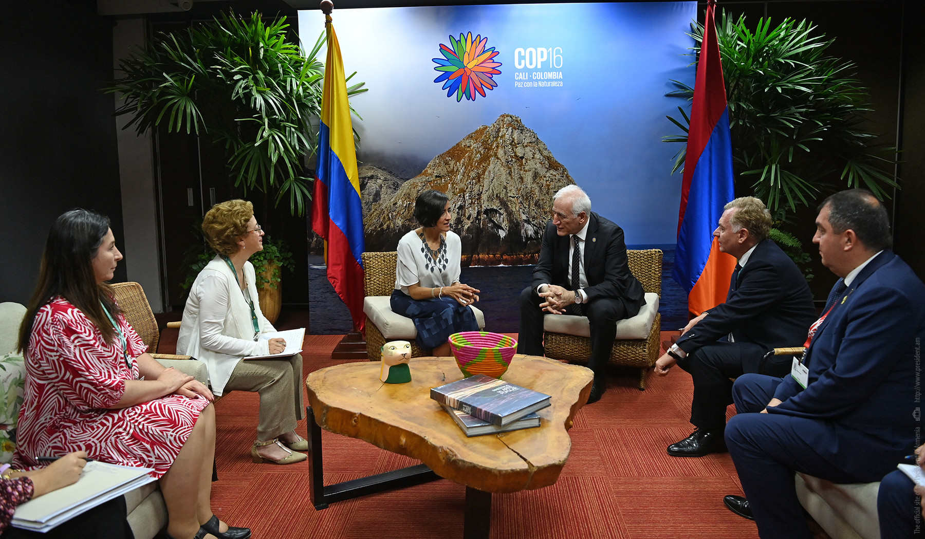 Վահագն Խաչատուրյանը և COP16-ի նախագահը մտքեր են փոխանակվել կլիմայի փոփոխության և կենսաբազմազանության կորստի փոխկապակցվածության վերաբերյալ