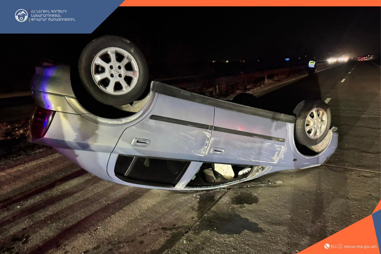  Աշտարակ-Երևան ավտոճանապարհին բախվել են «Opel»-ը և «KIA»-ն