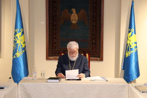 Արամ Ա. Վեհափառի նախագահությամբ Անթիլիասում կայացել է «Հայկական աշխարհը և տարածաշրջանային վերջին իրադարձությունները» թեմայով խորհրդաժողով