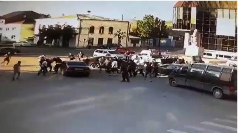 Բացառիկ կադրեր Ախալքալաքում տեղի ունեցած սպանությունից (տեսանյութ)