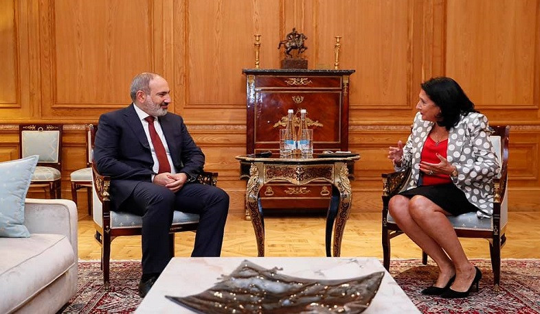 Никол Пашинян встретился с президентом Грузии Саломе Зурабишвили