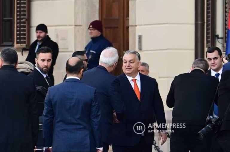 Հայաստանի նախագահը Բուդապեշտում հանդիպել է Հունգարիայի վարչապետի հետ