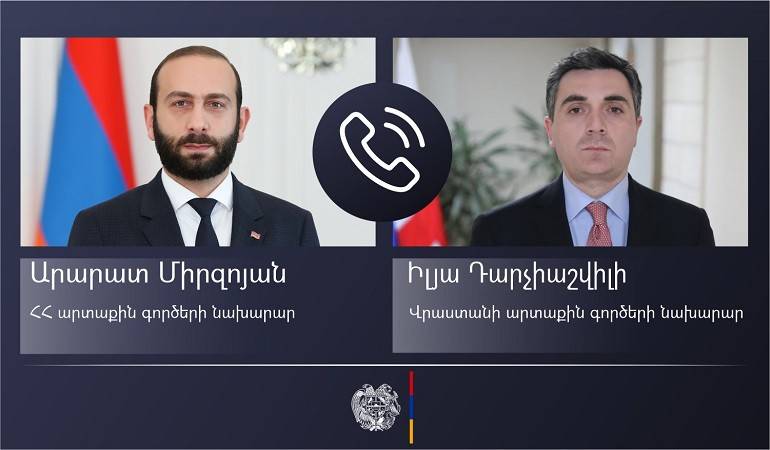 Միրզոյանը Դարչիաշվիլիին առաջարկել է Հայաստանի կառավարության աջակցությունն աղետի հետևանքների վերացման հարցում