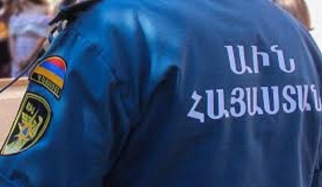 Փրկարարները շանն իջեցրել են տանիքից