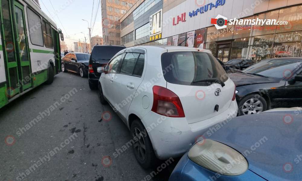 Շղթայական ավտովթար Երևանում, վարորդներից 5-ը կանայք են․ կան տուժածներ