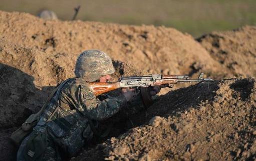 ВС Азербайджана открыли огонь из крупнокалиберного стрелкового оружия по армянским позициям, расположенным в направлении села Кут