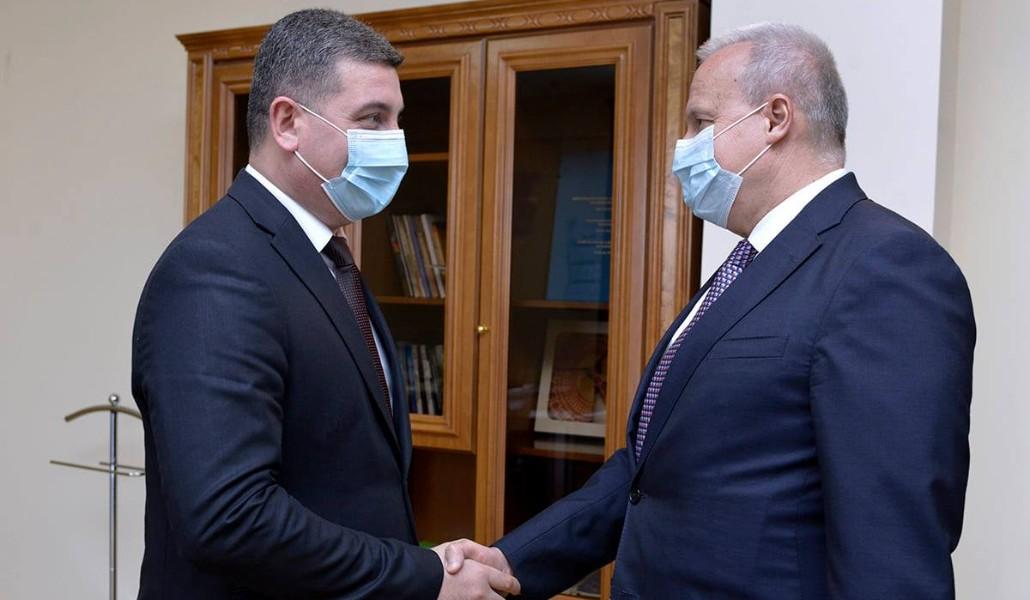 Սանոսյանն ու Կոպիրկինը քննարկել են ՀՀ-ում հանքաարդյունաբերությամբ զբաղվող ռուսական ընկերությունների աշխատանքը