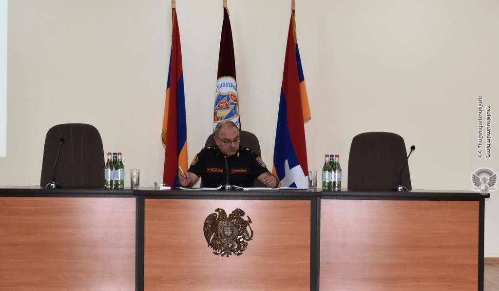 ՌՈ պետը հանձնարարականներ է տվել զորամասերում հանցագործությունների կանխման և բացահայտման վերաբերյալ