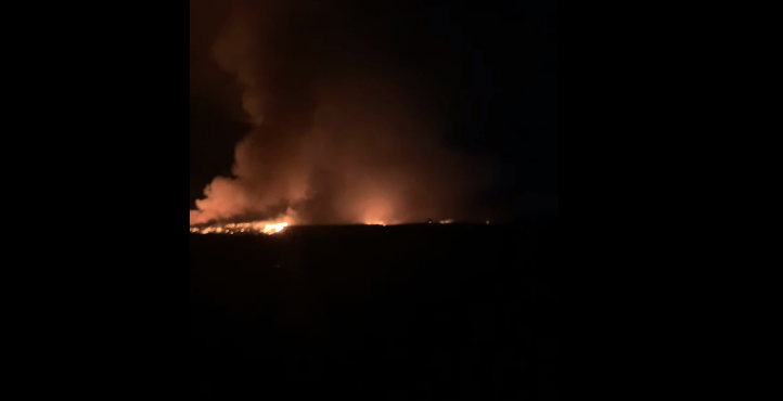 Այրվել է Մասիս քաղաքում գտնվող աղբավայրը (տեսանյութ)