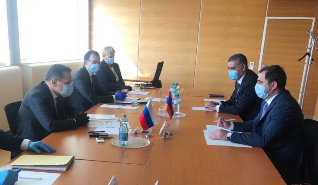 Սուրեն Պապիկյանը ՌԴ ՌՈՍԱՏՈՄ-ի գլխավոր տնօրենի հետ քննարկել է Հայկական ԱԷԿ-ի շահագործմանը վերաբերող հարցեր