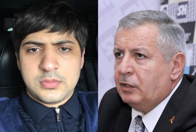 Սերգեյ Բագրատյանի որդին ազատ արձակվեց. նրան մեղադրանք է առաջադրվել