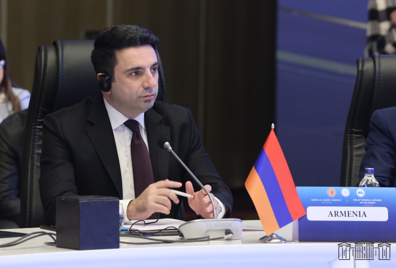 Ситуация, сложившаяся вследствие агрессии против Армении, не может стать основой стабильного и прочного мира: Ален Симонян в Анкаре