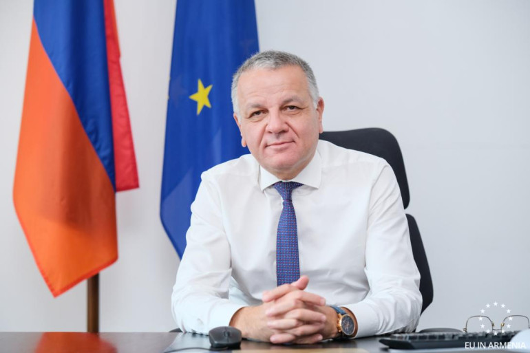 ԵՄ-ն աջակցում է Հարավային Կովկասում խաղաղության հաստատման գործընթացին. Վասիլիս Մարագոս