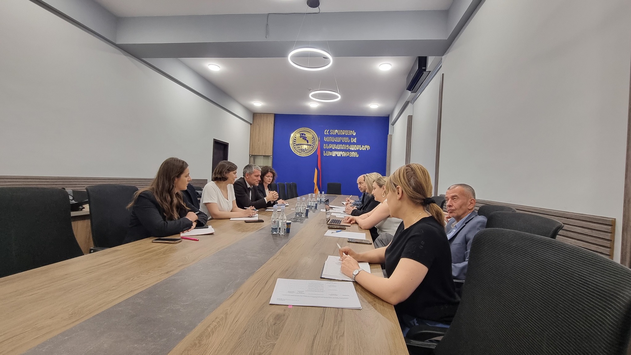 ՏԿԵ նախարարի տեղակալն ընդունել է Զարգացման ֆրանսիական գործակալության պատվիրակությանը