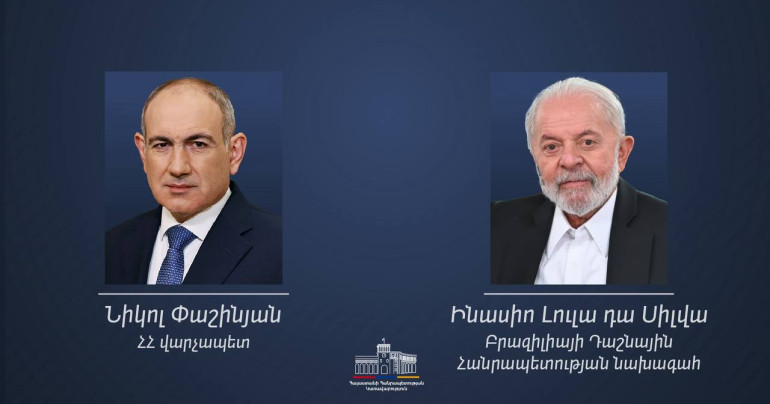 Վերահաստատում եմ իմ պատրաստակամությունը՝ համագործակցելու Ձեզ հետ․ Բրազիլիայի նախագահը շնորհավորել է Նիկոլ Փաշինյանին