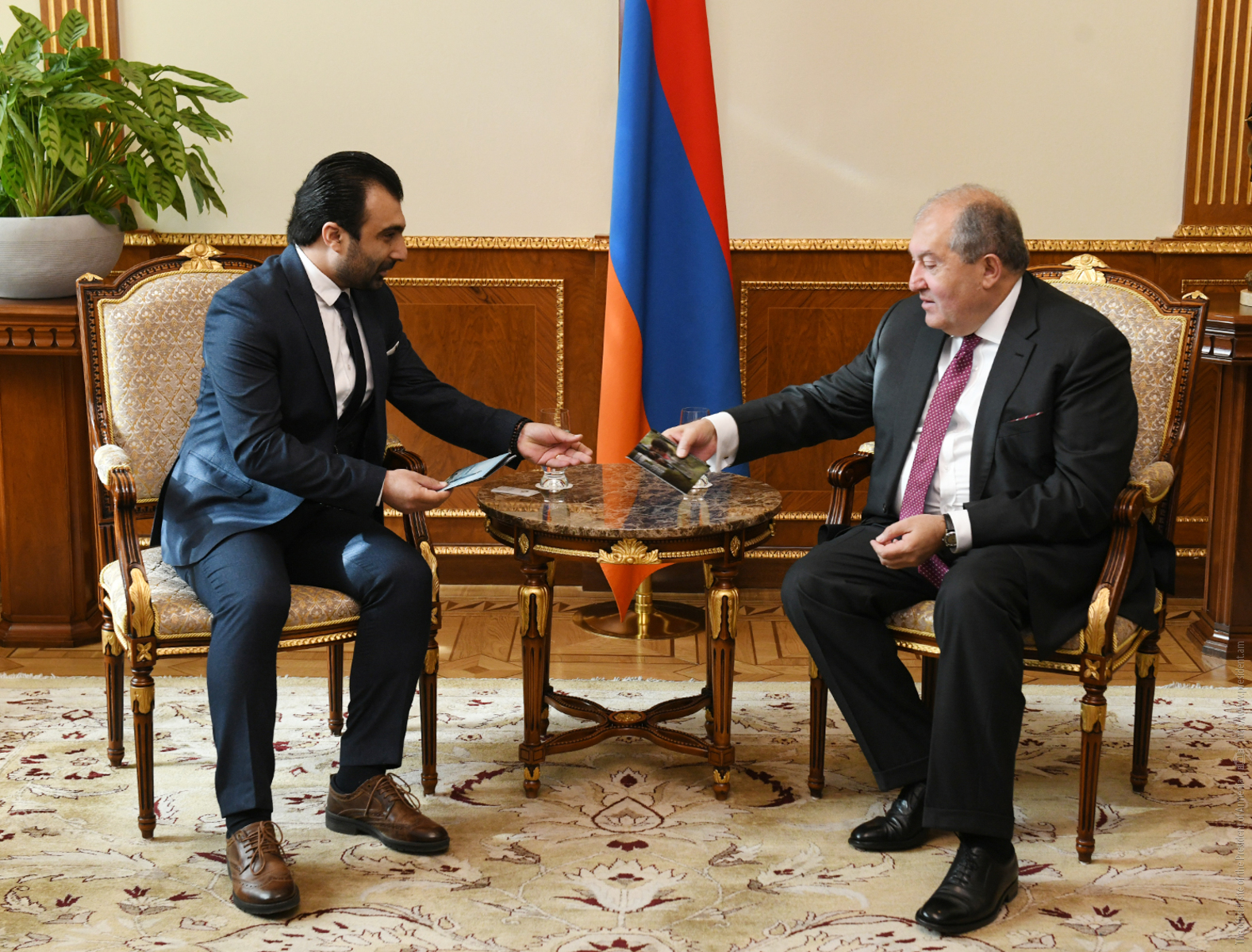 Արմեն Սարգսյանը հյուրընկալել է ռեժիսոր Ջիվան Ավետիսյանին