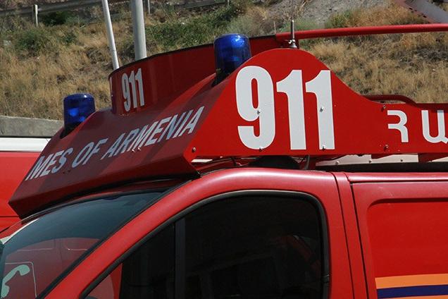 Խոշոր հրդեհ Եղեգնաձորում. Դեպքի վայր է մեկնել 5 մարտական հաշվարկ