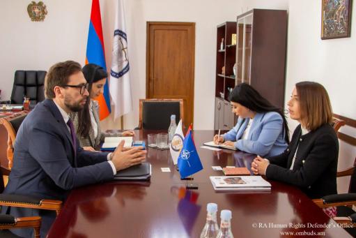 ՄԻՊ-ը Վրաստանում ՆԱՏՕ-ի Կապի գրասենյակի ղեկավարին է ներկայացրել ադրբեջանական ագրեսիայի հետևանքները