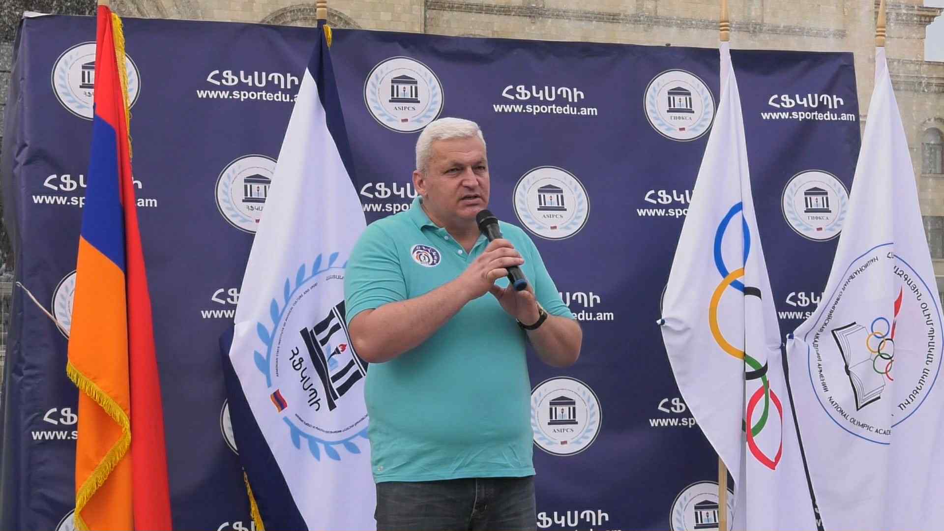 ՀՖԿՍՊԻ-ի նախաձեռնությամբ Հանրապետության հրապարակում նշվեց Օլիմպիական օրը