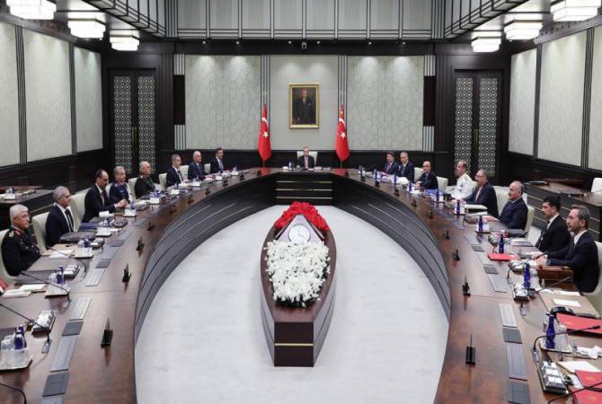 Թուրքիայի ԱԽ նիստում անդրադարձ է կատարվել Հայաստան-Ադրբեջան հարաբերություններին