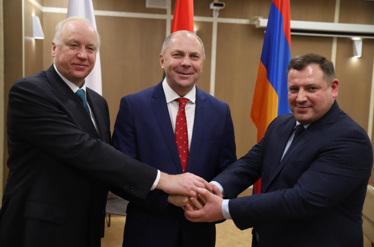 Տեղի է ունեցել Հայաստանի, Բելառուսի և Ռուսաստանի քննչական կոմիտեների նախագահների հանդիպումը 