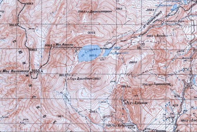 ԽՍՀՄ ԶՈՒ ԳՇ քարտեզը փաստում է՝ Սև լճի արևմտյան, հարավային և արևելյան ափեզրերի պատկանելությունը ՀՀ-ին աներկբա է