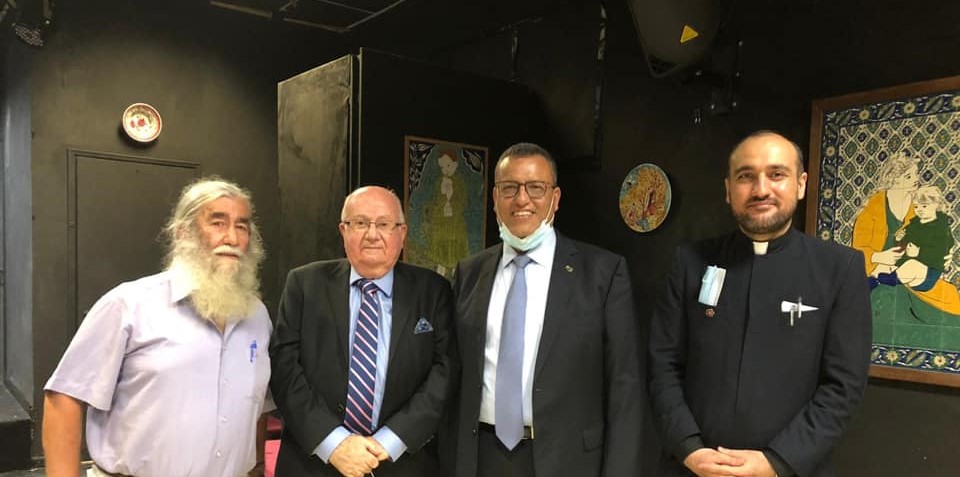 Երուսաղեմի քաղաքապետն այցելել է հայկական հախճապակու արվեստին նվիրված ցուցահանդես