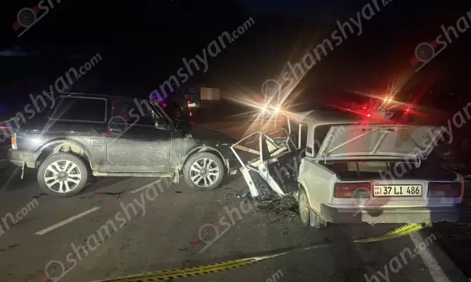 Խոշոր ավտովթար է տեղի ունեցել, վիրավորներ կան