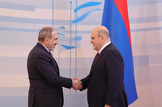 Мишустин предложил подготовить инициативы для увеличения товарооборота с Арменией