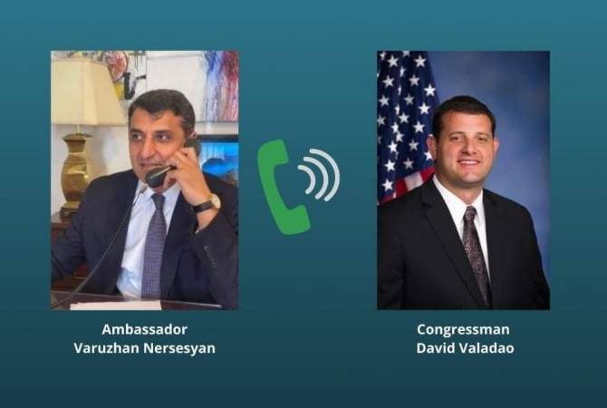 ԱՄՆ-ում ՀՀ դեսպանը կոնգրեսական Վալադաոյի հետ խոսել է Ադրբեջանի կողմից հայ գերիների հայրենադարձման մասին