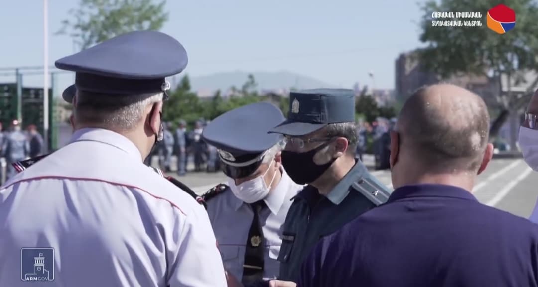 Հանդիպում՝ Ոստիկանության պարեկապահակետային ծառայության գնդում (տեսանյութ)