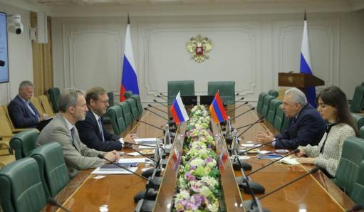 Վաղարշակ Հարությունյանն ու ՌԴ Դաշնային խորհրդի նախագահն ընդգծել են հայ-ռուսական հարաբերությունների բարձր մակարդակը