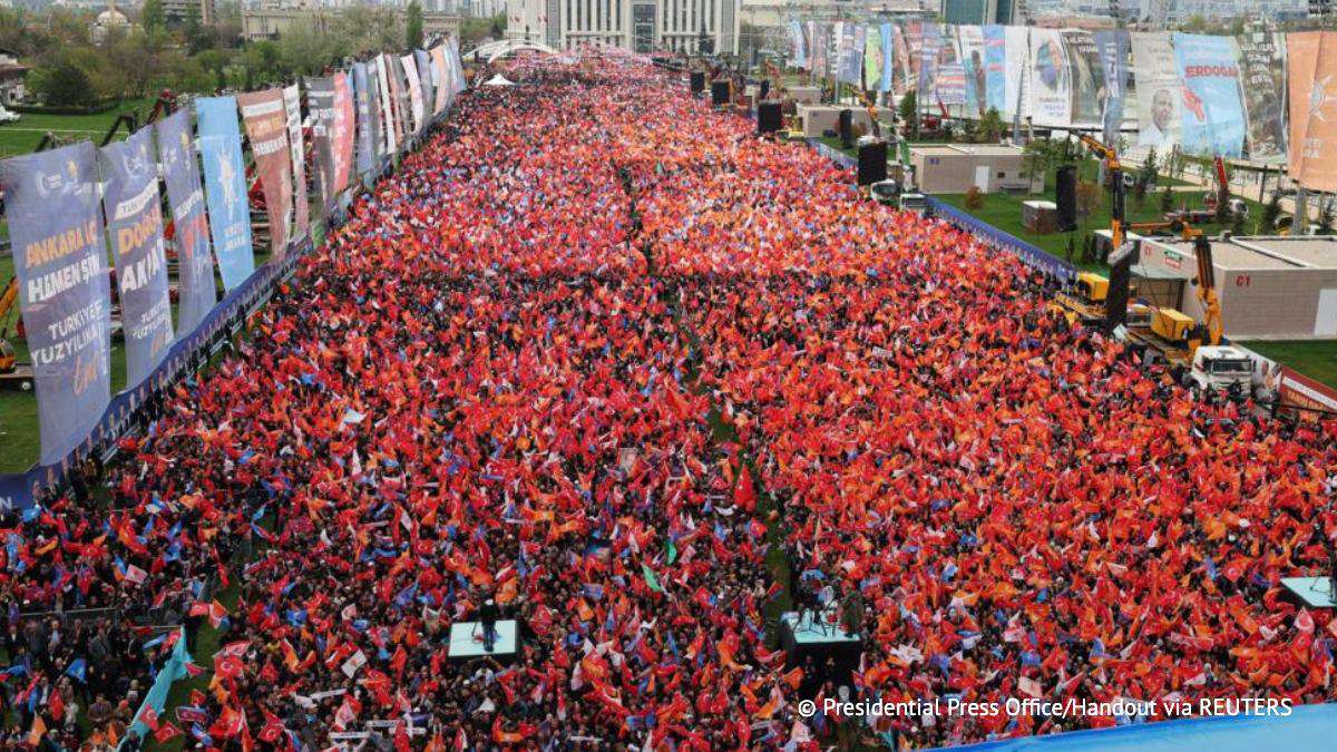 Էրդողանը Անկարայում անցկացրել է ամենախոշոր հանրահավաքներից մեկը